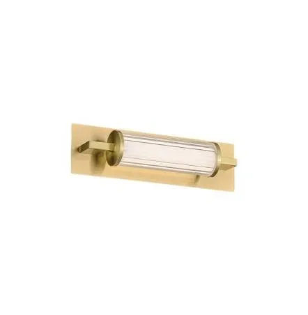 კედლის სანათი Viokef  FRIDA LED 9 ვატი ოქროსფერი 38*10.5სმ 4238700